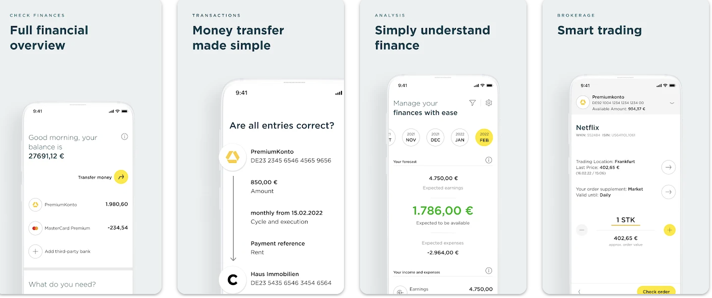 Commerzbank Banking app